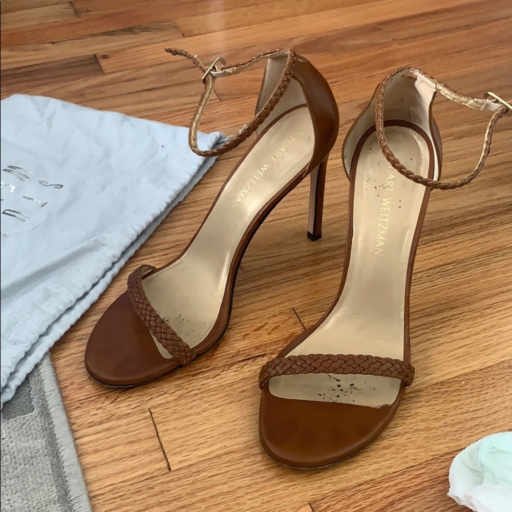 Braided Nudist Heels